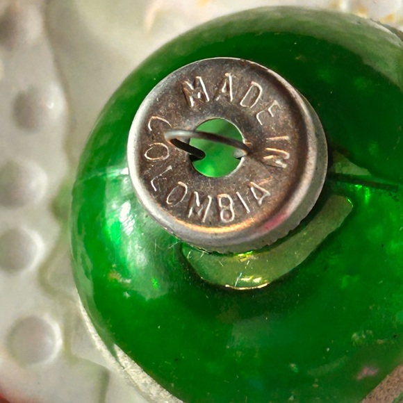 8 Vtg miniature Made in Columbia By Bradford Novelty Company Christmas ornaments - Picture 14 of 15